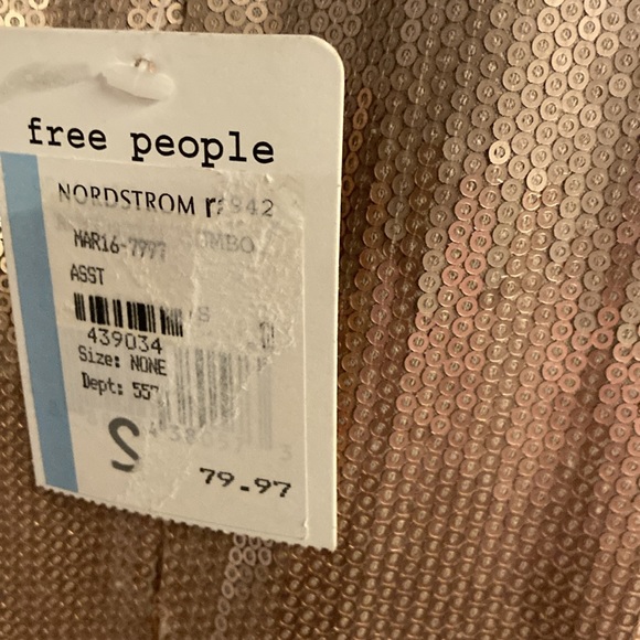NWT Free People Sequin Dress - Picture 4 of 6